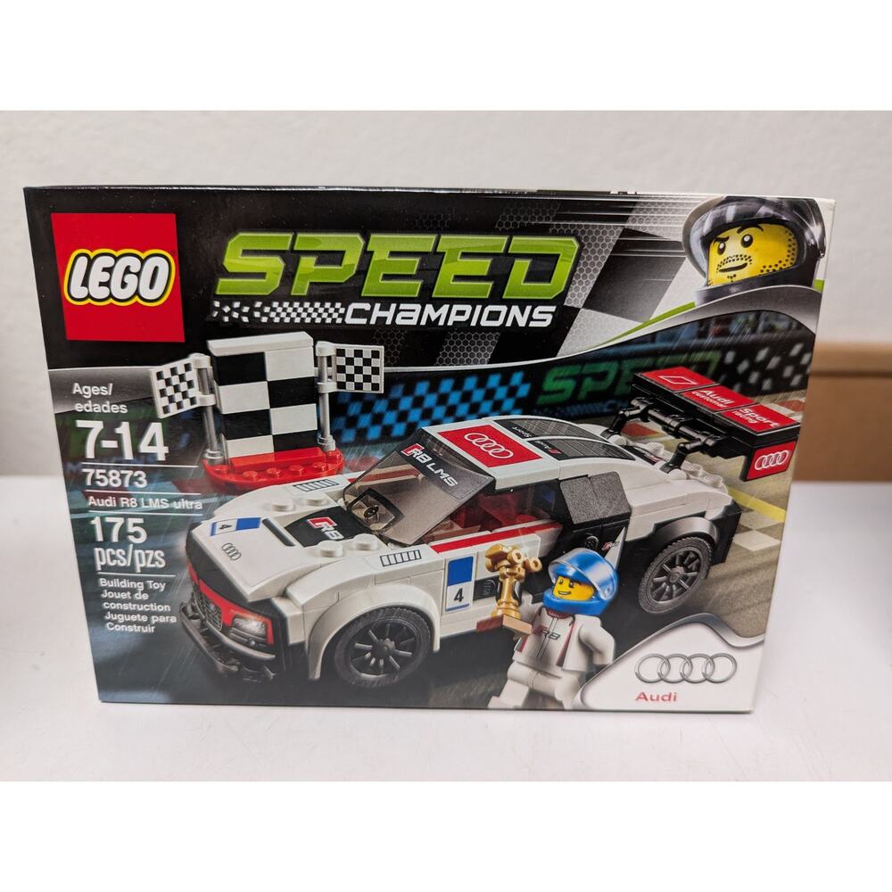 LEGO SPEED CHAMPIONS Audi R8 LMS ultra 75873 New Factory Sealed 175 piece set